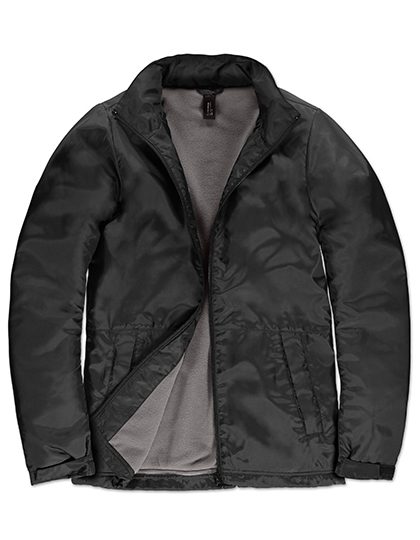 Women´s Jacket Multi-Active – B&C COLLECTION in Black/Warm Grey