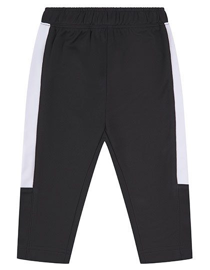 Kids Track Bottoms – Larkwood in Black/White