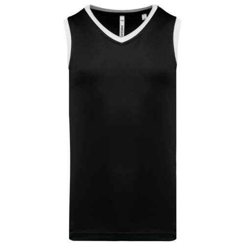 Herren Basketball Trikot PA4050 – Proact in Black / White