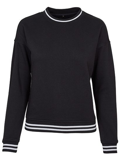 Ladies´ College Sweat Crew – Build Your Brand in Black/White
