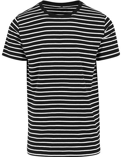 Stripe Tee – Build Your Brand in Black/White