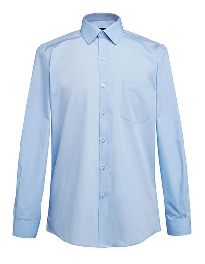 Juno Long Sleeve Shirt – Brook Taverner in Blue
