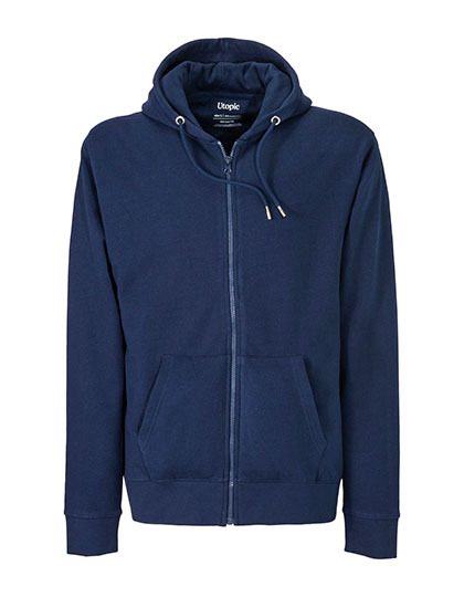 Unisex Hooded Jacket – Utopic in Blue