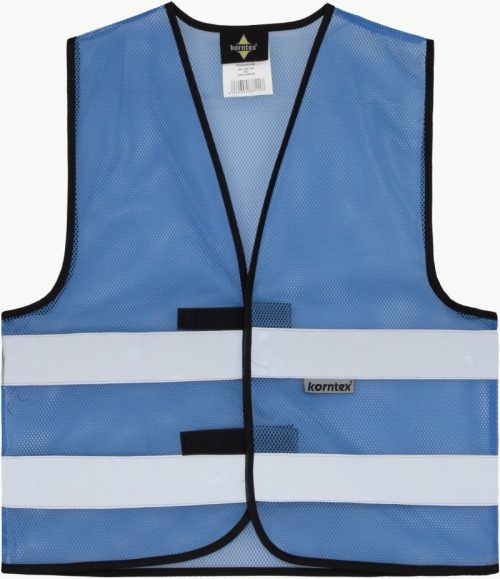 Sommerwarnweste Mesh KXQ – Thessaloniki – Korntex in Blue