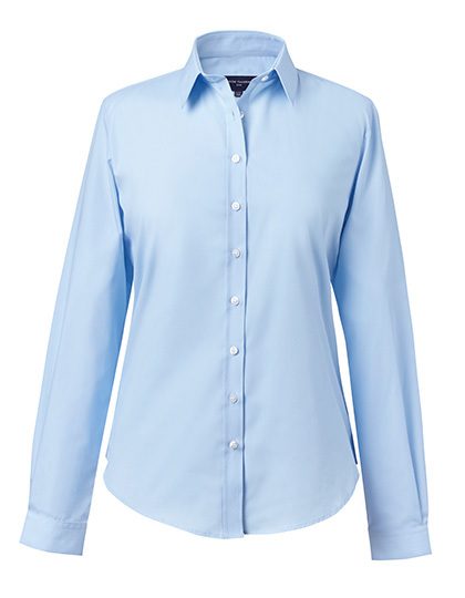 Women´s Selene Long Sleeve Blouse – Brook Taverner in Blue