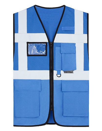 Mesh Multifunctional Vest "athens" – Korntex in Blue