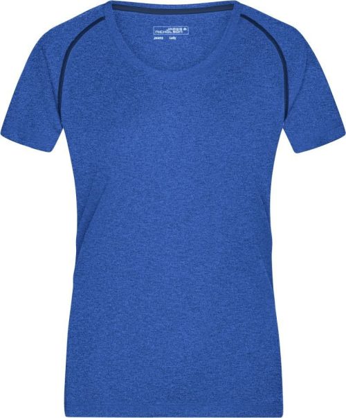 Damen Funktionsshirt JN 495 – Daiber in Blue Melange/Navy
