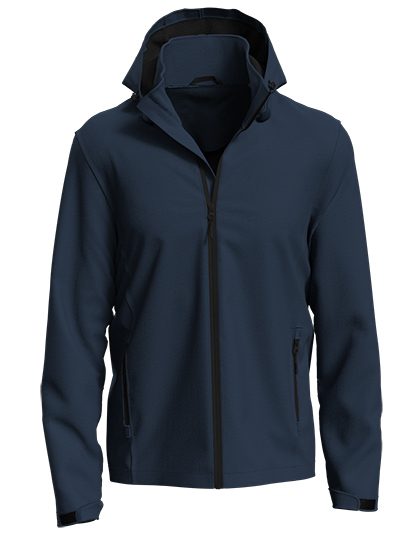 Lux Softshell Jacket Men – Stedman® in Blue Midnight