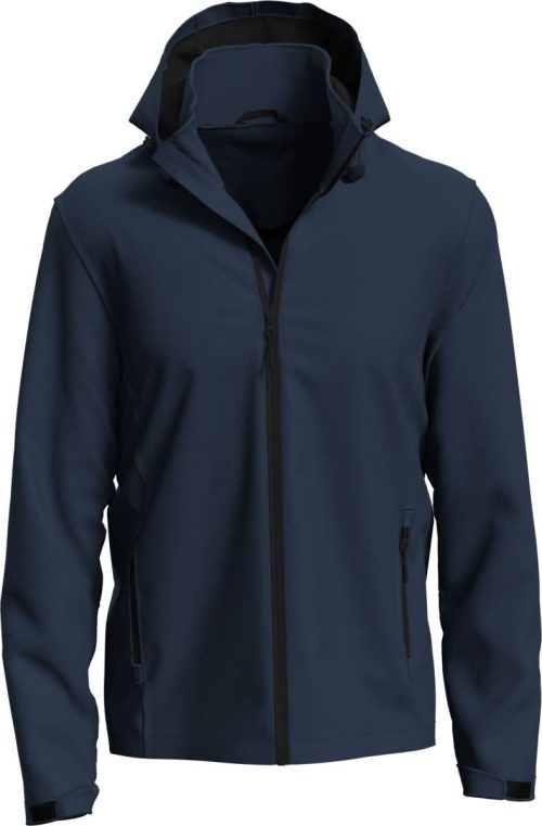 Herren 3-Lagen Softshell Jacke Lux Softshell Jacket – Stedman in Blue Midnight