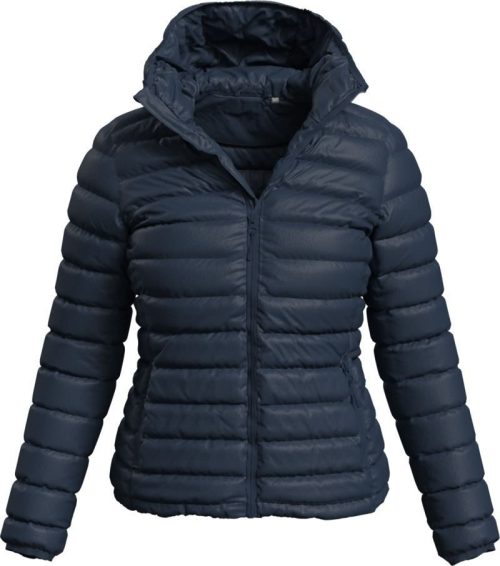 Damen Steppjacke Lux Padded Jacket Women – Stedman in Blue Midnight