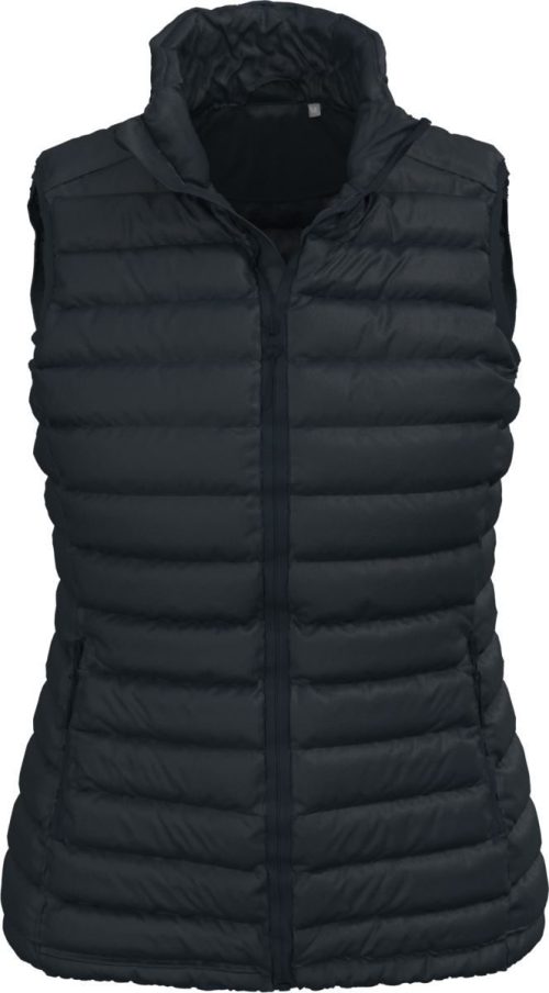 Damen Steppgilet Lux Padded Vest Women – Stedman in Blue Midnight