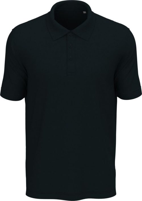 Herren Piqué Polo "Lux" Lux Polo – Stedman in Blue Midnight