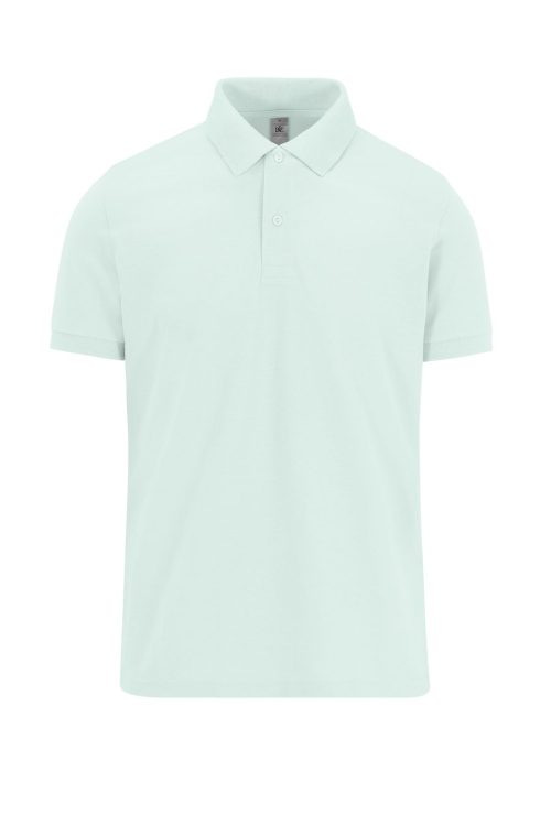 MY POLO 180 Herren mit kurzen Ärmeln PU424 – B&C in Blush Mint