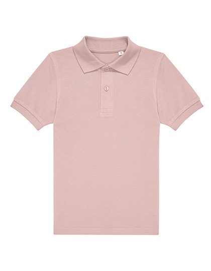 Kids My Polo 180 – B&C BE INSPIRED in Blush Pink