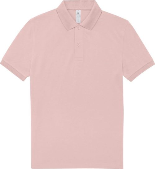 Schweres Piqué Polo My Polo 210 – B&C in Blush Pink