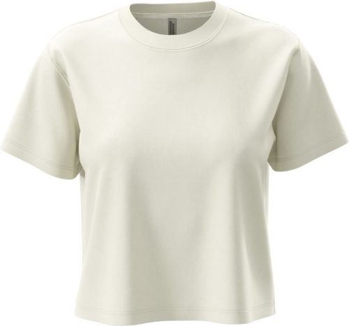 Schweres Damen Crop Top N 7610 – Next Level Apparel in Bone
