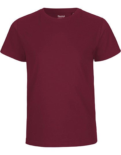 Kinder Bio T-Shirt O 30001 – Neutral in Bordeaux