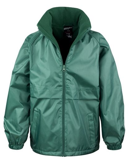 Junior Microfleece Lined Jacket – Result Core in Bottle