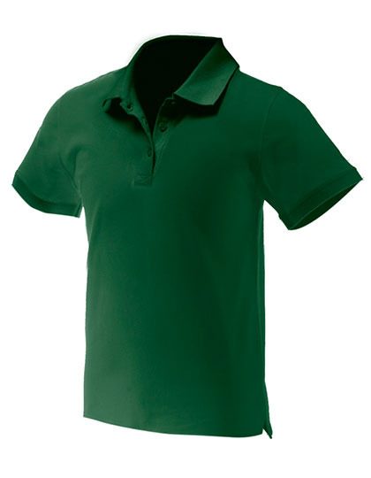 Men´s Polo Long Sleeve – Nath in Bottle Green