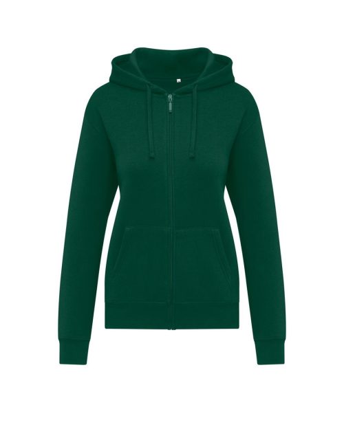 Originals Hooded Full Zip Women SGO29W – SG Originals in Bottle Green