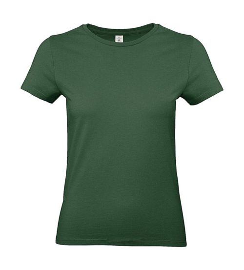 #E190 Ladies' T-shirt TW04T – B&C in Bottle Green
