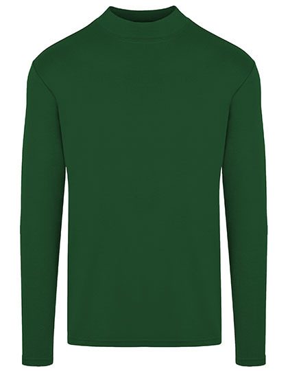 Men´s Premium Highneck Longsleeve Tees – HRM in Bottle Green
