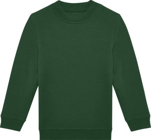Kinder Sweater ID.332 Crew /kids – B&C in Bottle Green