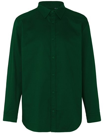 Men´s Twill Shirt – Neutral in Bottle Green