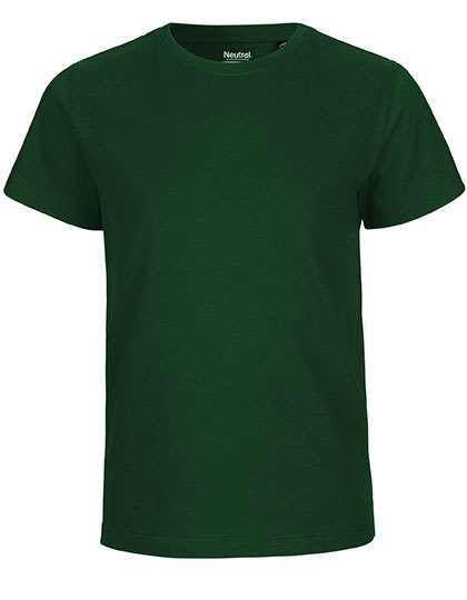 Kinder Bio T-Shirt O 30001 – Neutral in Bottle Green