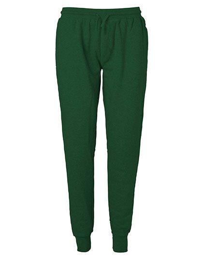Sweatpants With Cuff And Zip Pocket – Neutral in Bottle Green