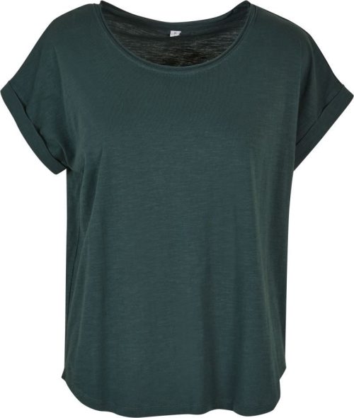 Damen Slub T-Shirt BY 036 – Build your Brand in Bottle Green