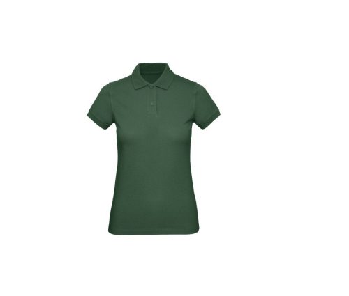 Ladies' organic polo shirt PW440 – B&C in Bottle Green