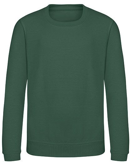 Kids´ AWDis Sweat – Just Hoods in Bottle Green