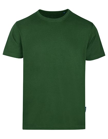 Men´s Luxury Roundneck Tees – HRM in Bottle Green