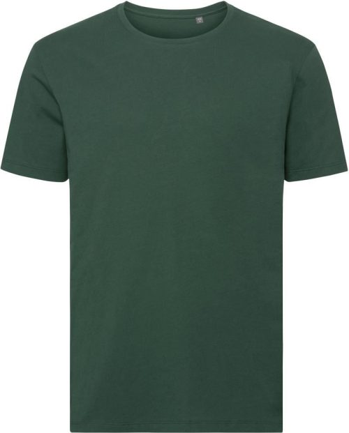 Herren T-Shirt Pure Organic 108M – Russell Athletic in Bottle Green