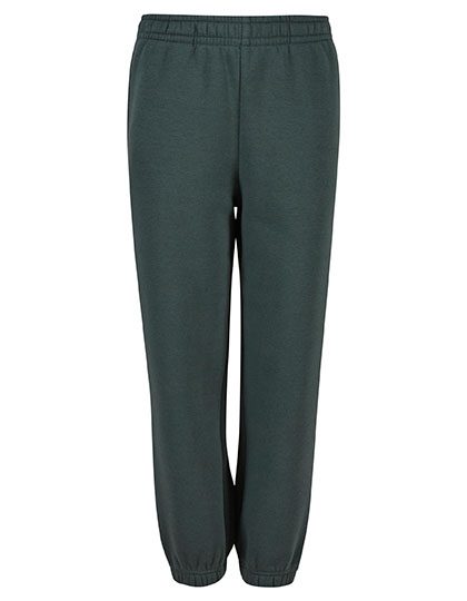 Kids Fluffy Sweatpants – Build Your Brand in Bottle Green