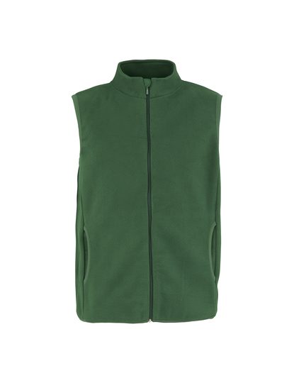 Recycled Fleece Vest – Neutral in Bottle Green