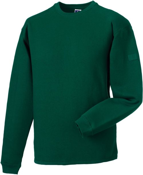 Heavy Duty Crew Neck Sweatshirt R-013M-0 – Russell in Bottle Green