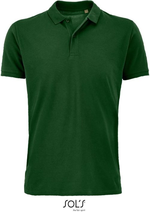 Herren Bio Piqué Polo Planet Men – SOL'S in Bottle Green