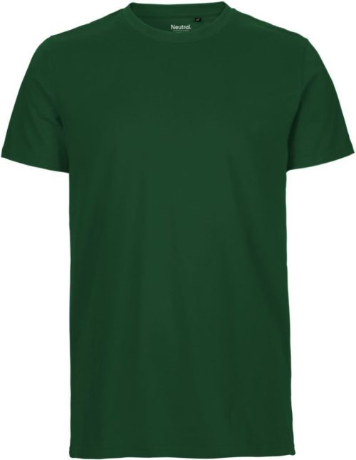 Herren Bio T-Shirt O 61001 – Neutral in Bottle Green