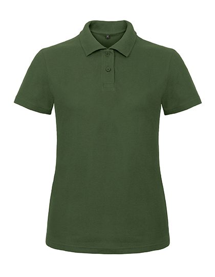 Women´s Polo ID.001 – B&C BE INSPIRED in Bottle Green