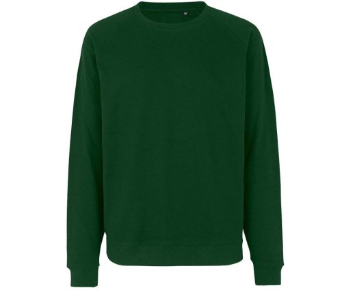 Unisex Tiger Cotton Sweatshirt T63001 – Tiger in Bottle Green