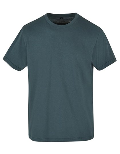 Basic Round Neck T-Shirt – Build Your Brand Basic in Bottle Green