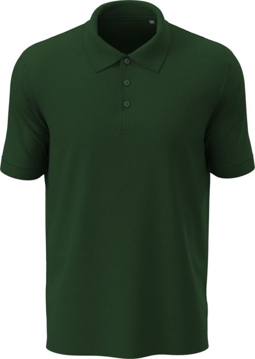 Herren Piqué Polo "Lux" Lux Polo – Stedman in Bottle Green