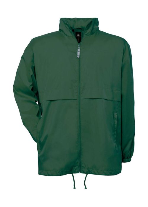 Air Windbreaker JU801 – B&C Outerwear in Bottle Green