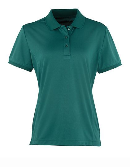 Women´s Coolchecker® Piqué Polo – Premier Workwear in Bottle Green (Ca. Pantone 560C)