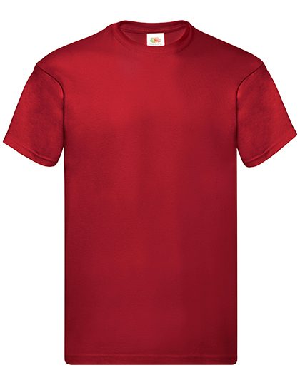Original T – Fruit of the Loom in Brick Red