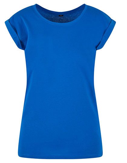 Damen T-Shirt BY 021 – Build your Brand in Bright Blue