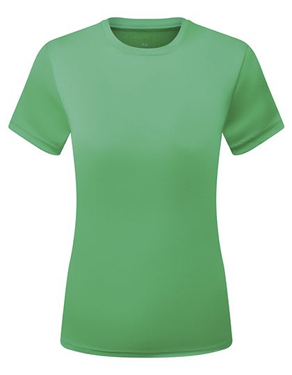 Women’s TriDri® Ion-Charge recycled textured tee – TriDri® in Bright Kelly