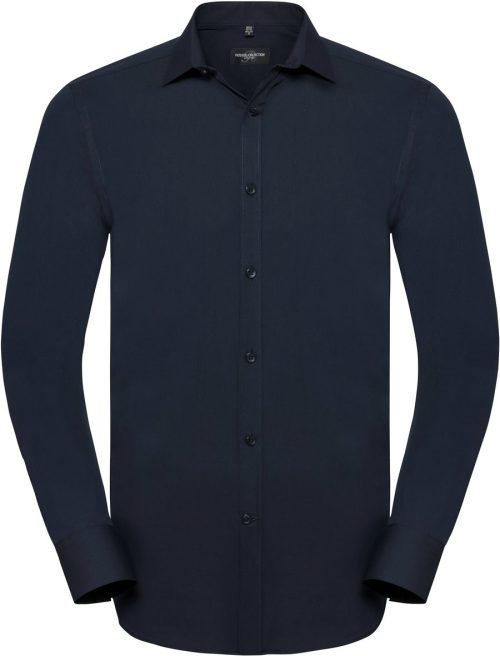 Men's Long Sleeve Ultimate Stretch R-960M-0 – Russell in Bright Navy